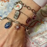 Blauer Sodalith Edelstein Charm - Meadory