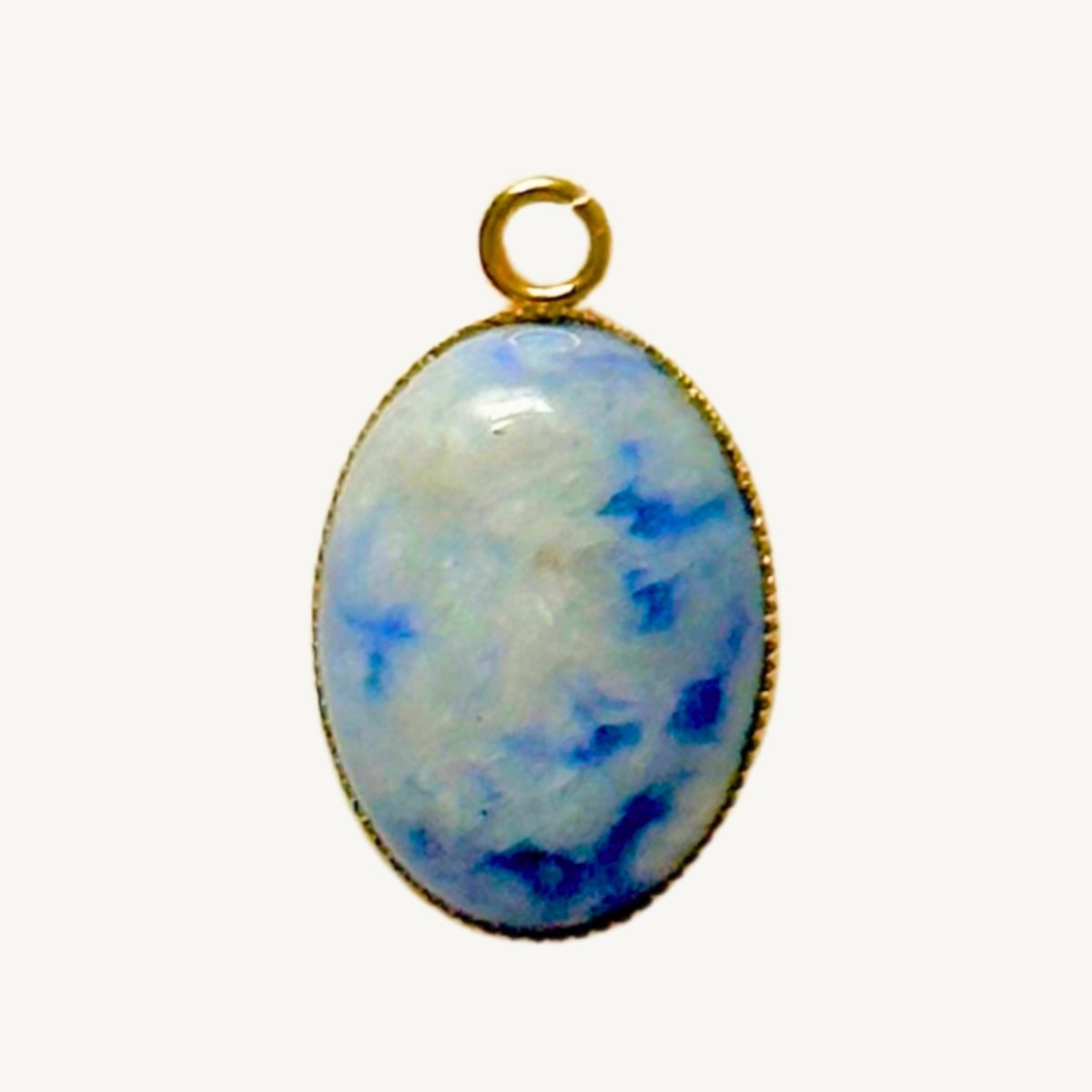Blauer Sodalith Edelstein Charm - Meadory