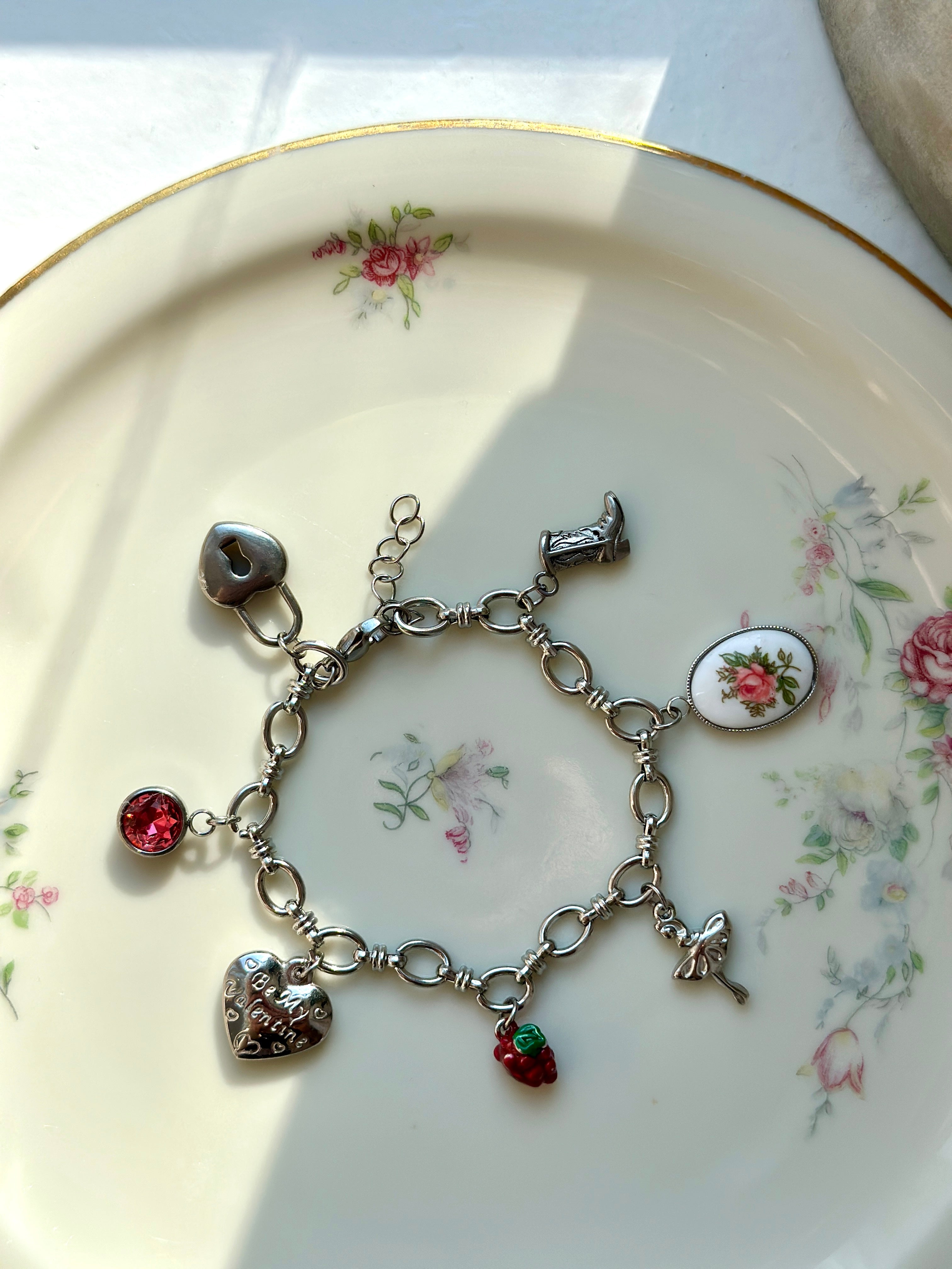 Gestalte dein eigenes Silber Charm Armband - Meadory