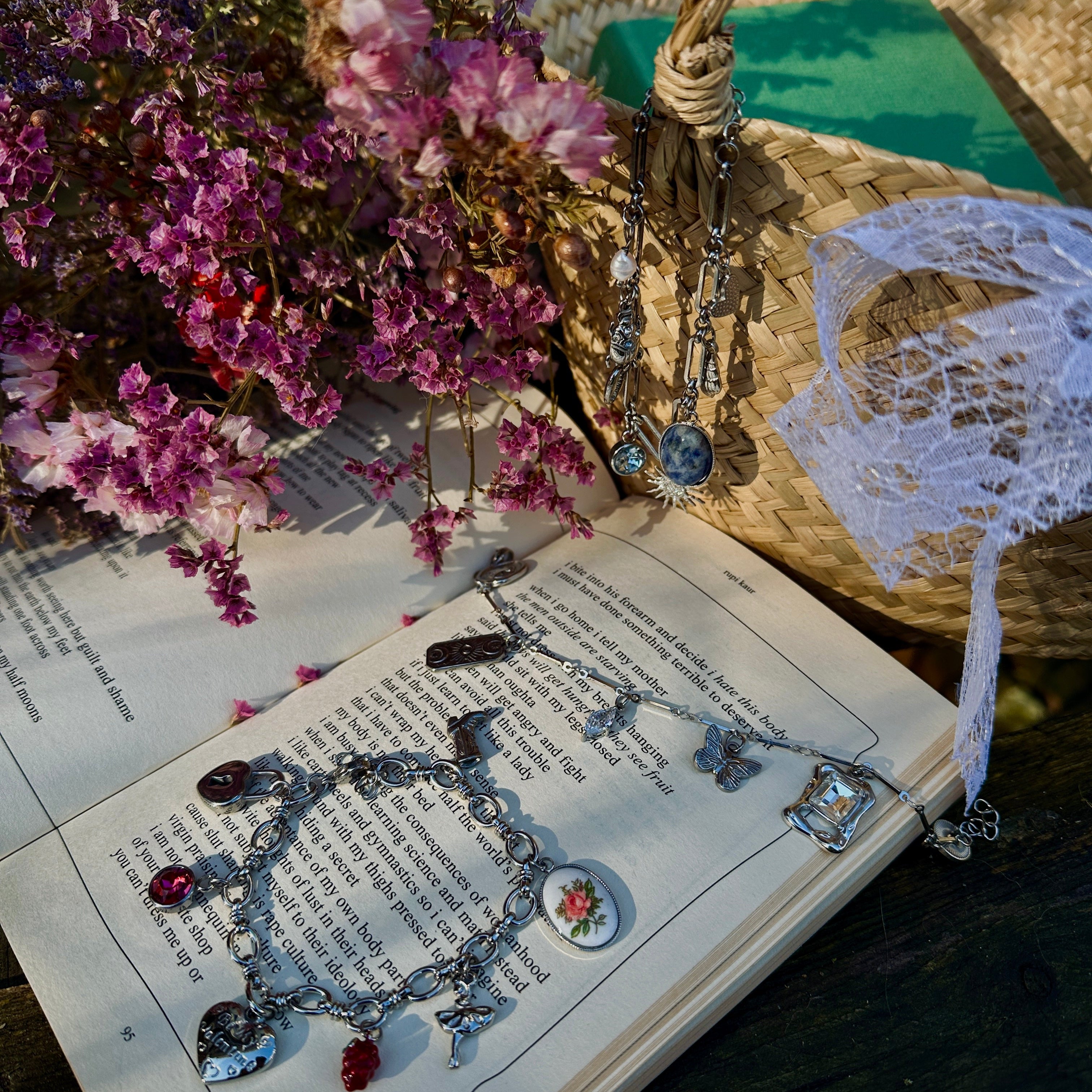 Gestalte dein eigenes Silber Charm Armband - Meadory