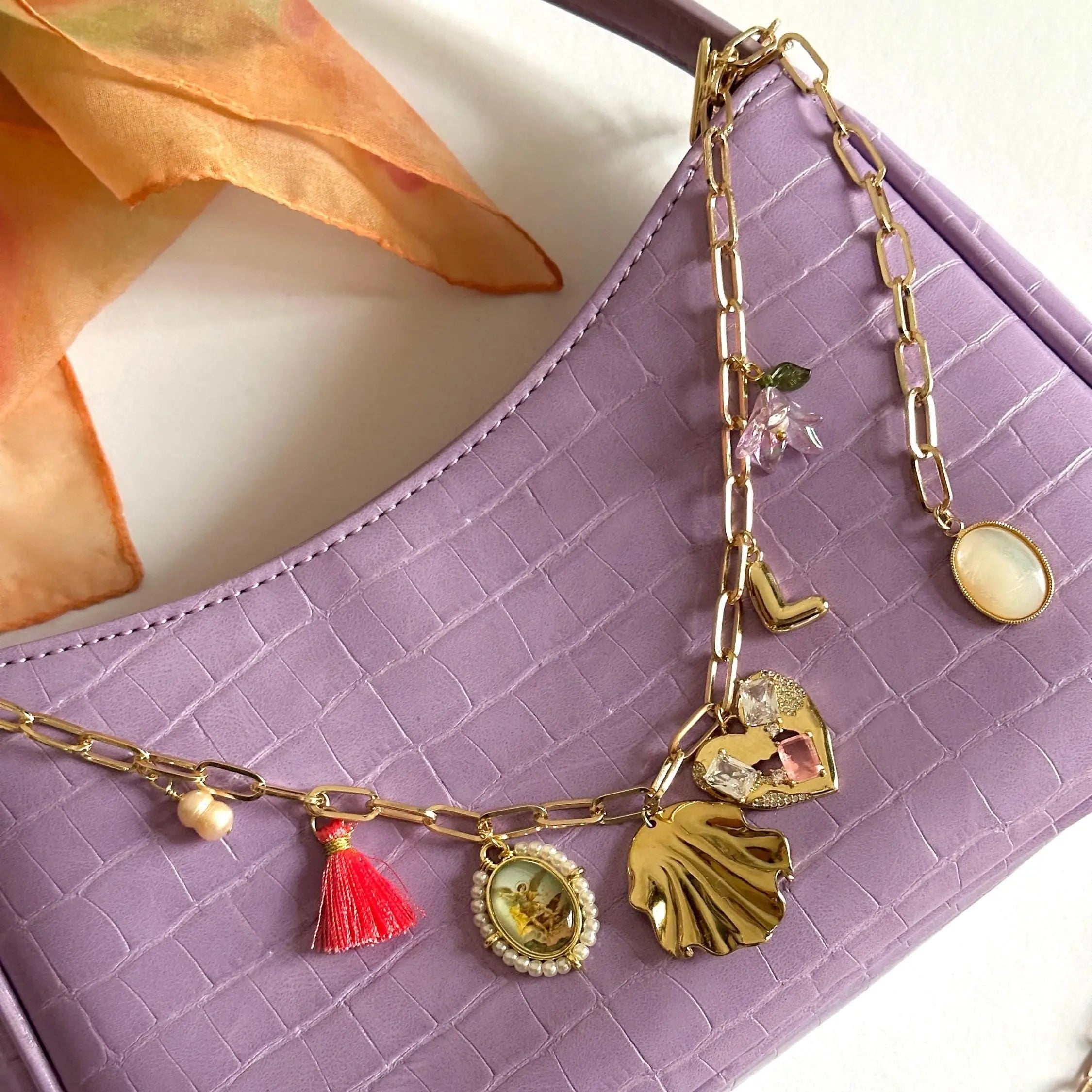 Gestalte deine eigene Charm - Taschenkette - Meadory