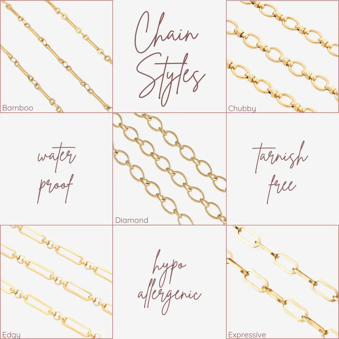 Gestalte deine eigene Gold Charm Halskette - Meadory