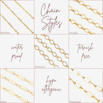 Gestalte deine eigene Gold Charm Halskette - Meadory