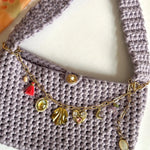 Gestalte deine eigene Häkeltasche mit Charm - Taschenkette - Meadory