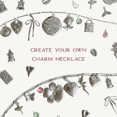 Gestalte deine eigene Silber Charm Halskette - Meadory