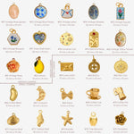 Handgefertigte Vintage Charms und 18k vergoldete Charms - Meadory