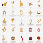 Handgefertigte Vintage Charms und 18k vergoldete Charms - Meadory
