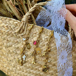 Gold Charm Schlüsselanhänger - Meadory