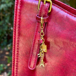 Gold Charm Schlüsselanhänger - Meadory