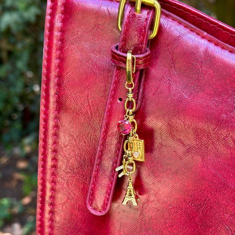 Gold Charm Schlüsselanhänger - Meadory
