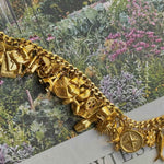 Golden Gem Charm Armband - Meadory