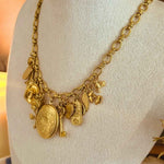 Golden Locket Halskette - Meadory