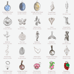 Handgefertigte Vintage Charms und 304 versilberte Edelstahl Charms - Meadory