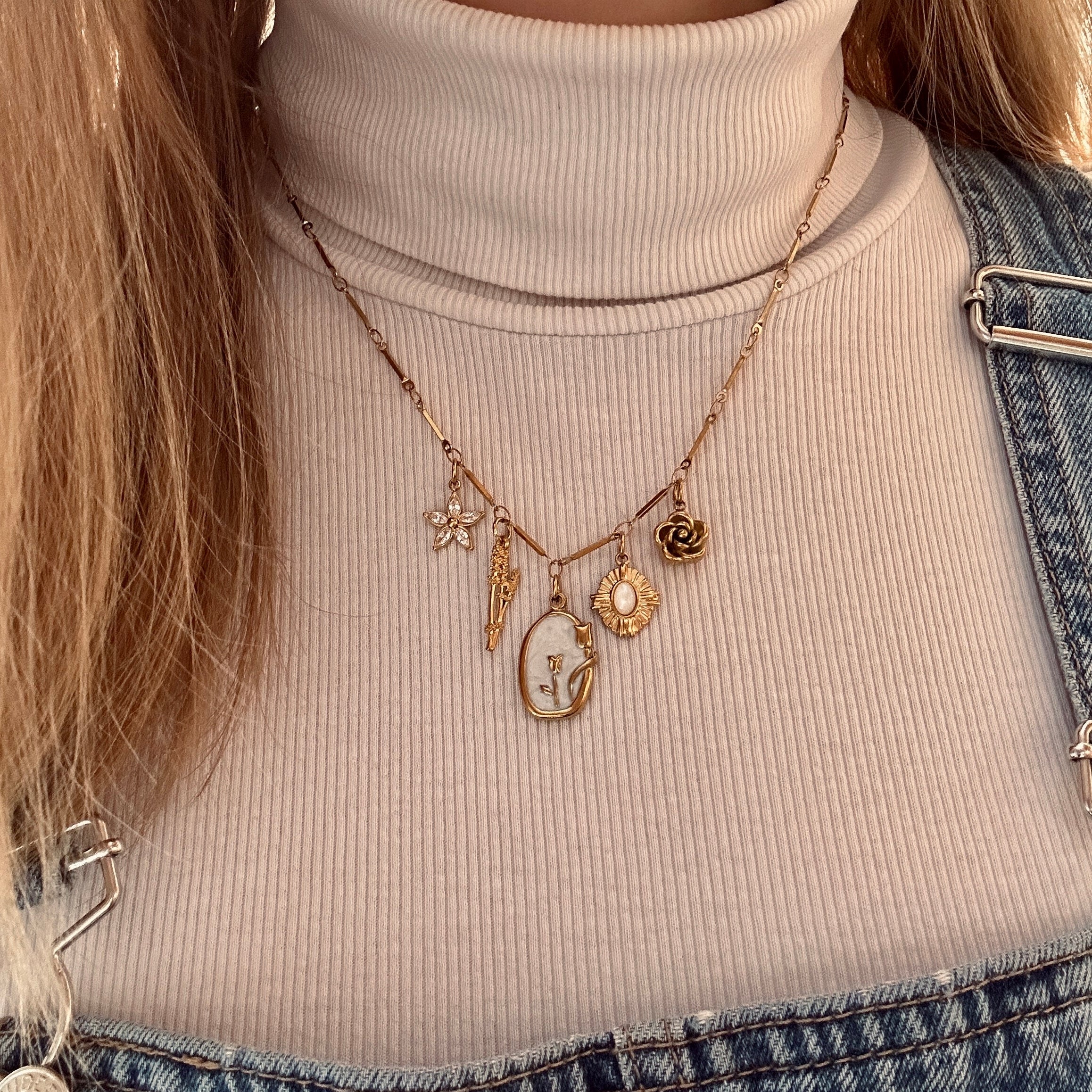 Lavendar Charm Halskette - Meadory