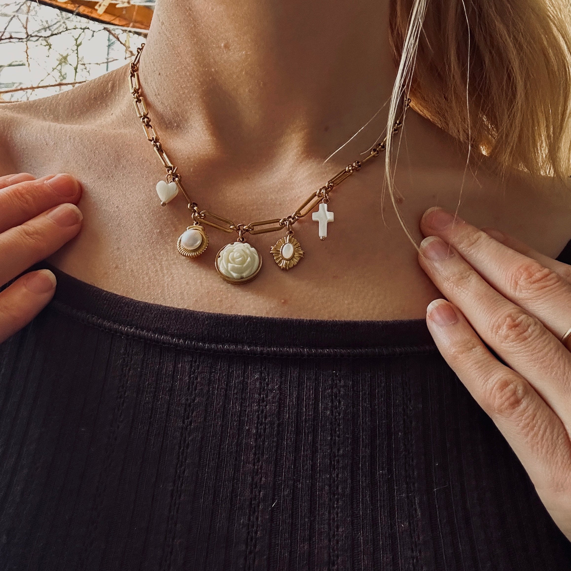 Rosemary Charm Halskette - Meadory