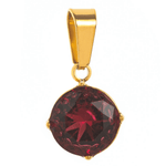 Runder Zirkonia Stein Rosa - Meadory