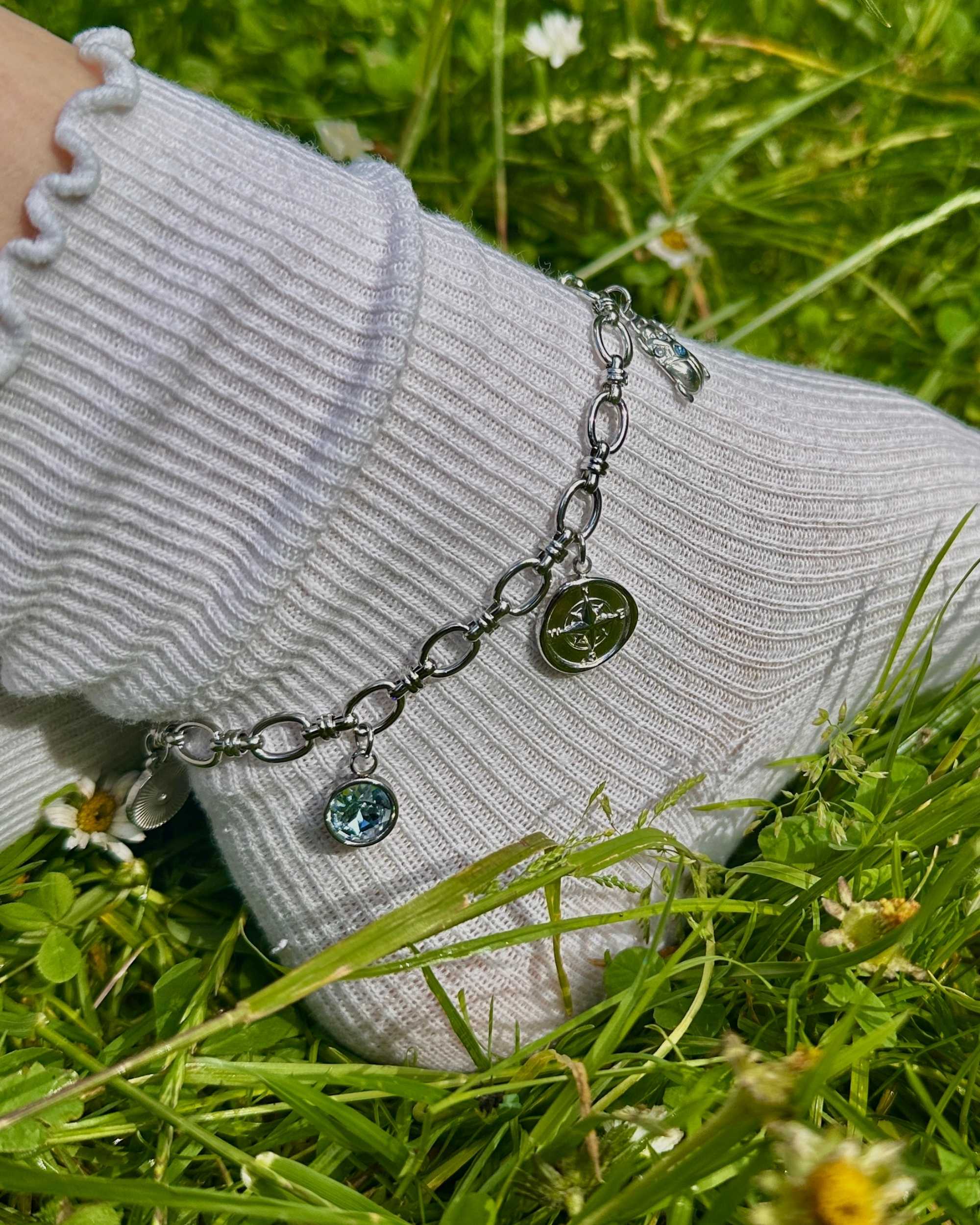Saphira Sky Fußkette - Meadory