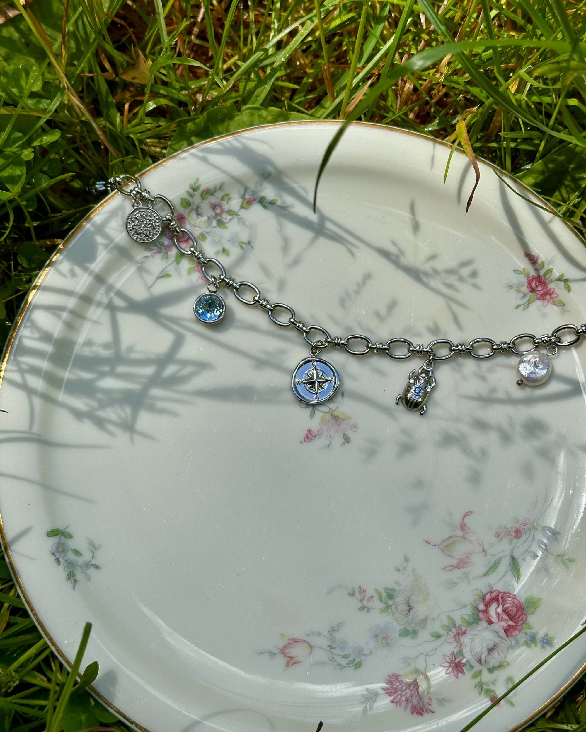 Saphira Sky Fußkette - Meadory