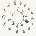 Silber Charm Armband - Meadory