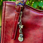 Silber Charm Schlüsselanhänger - Meadory