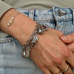 Silver Story Charm Armband - Meadory