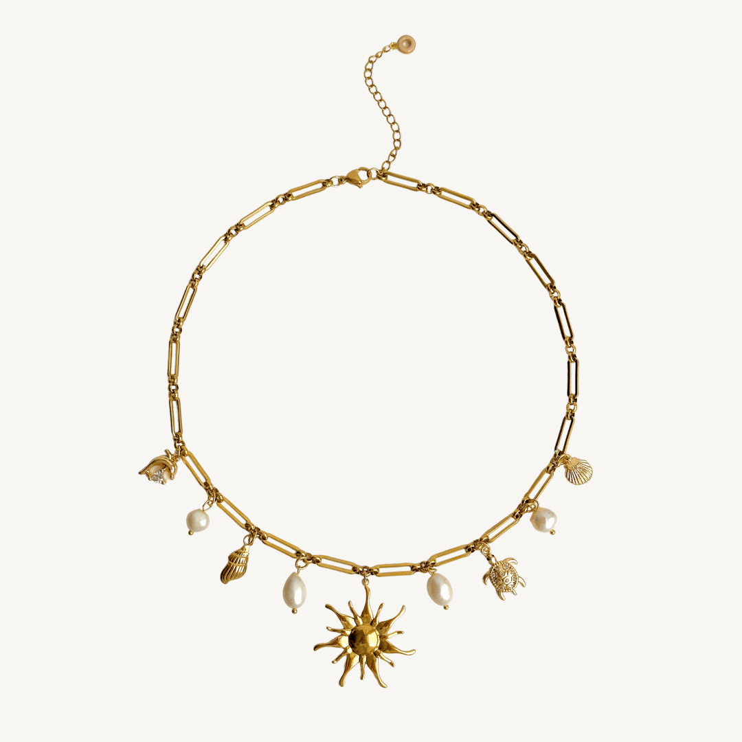 Soleil Charm Halskette - Meadory