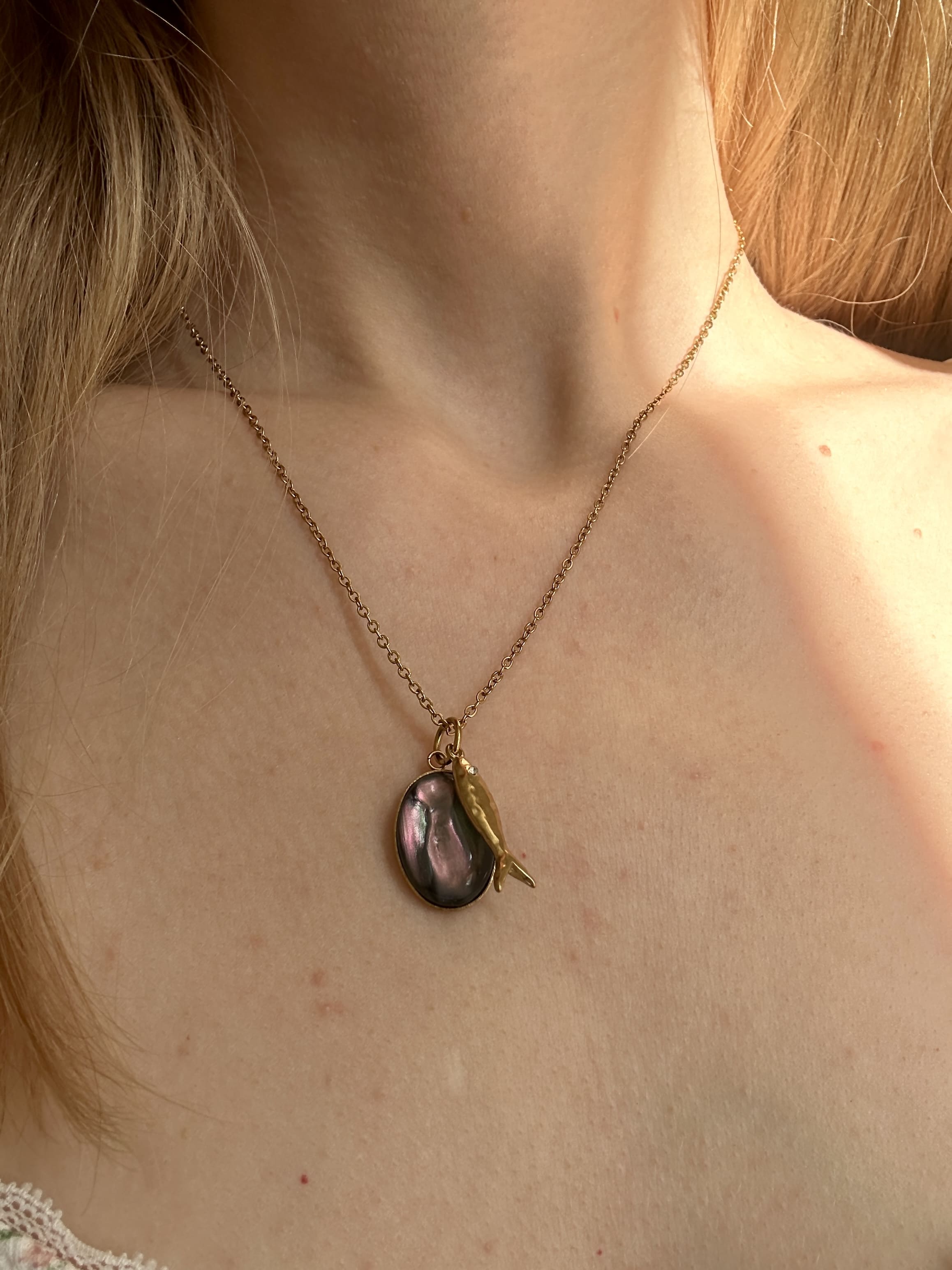 Vintage Bluebell Halskette - Meadory