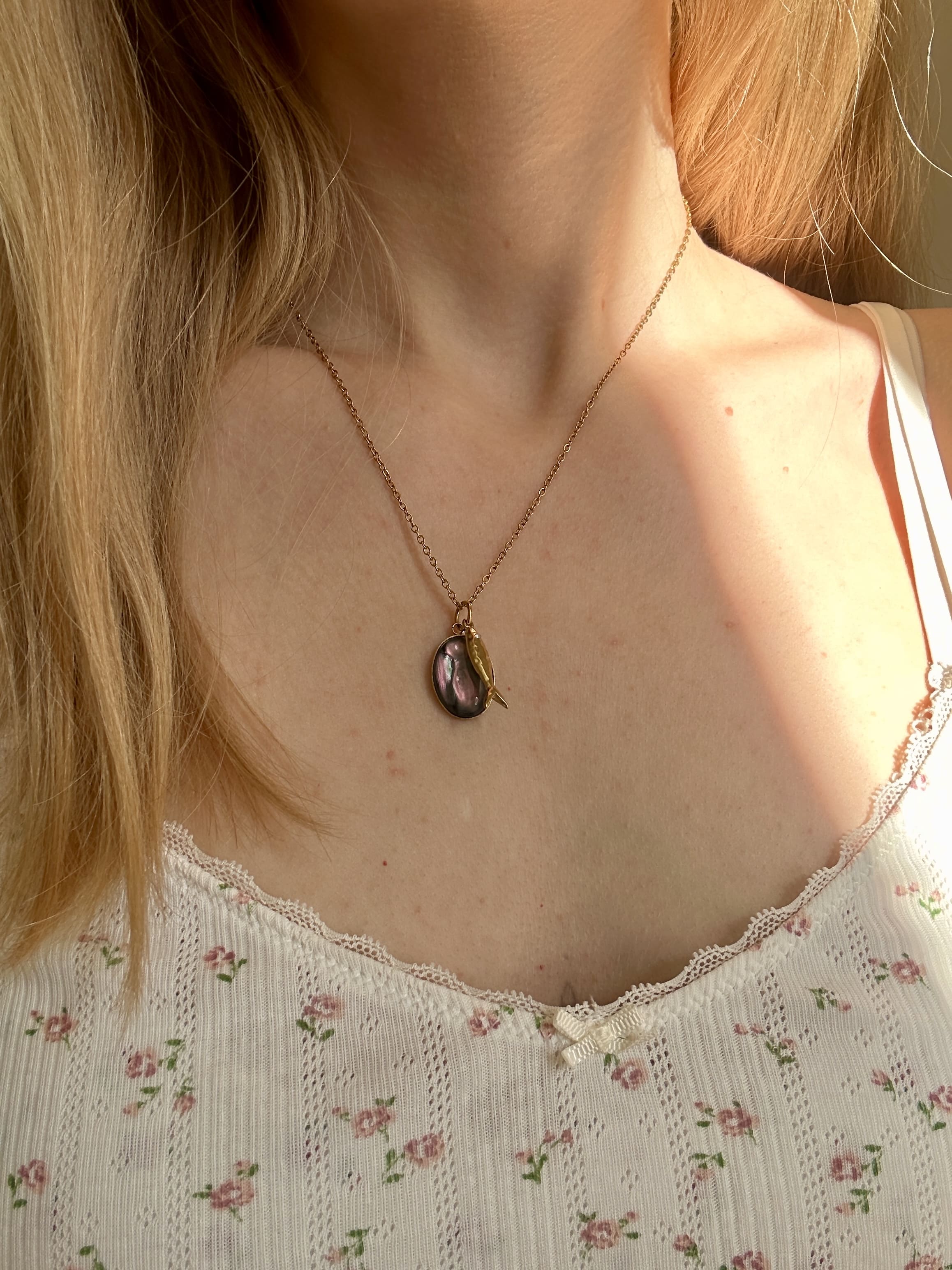 Vintage Bluebell Halskette - Meadory