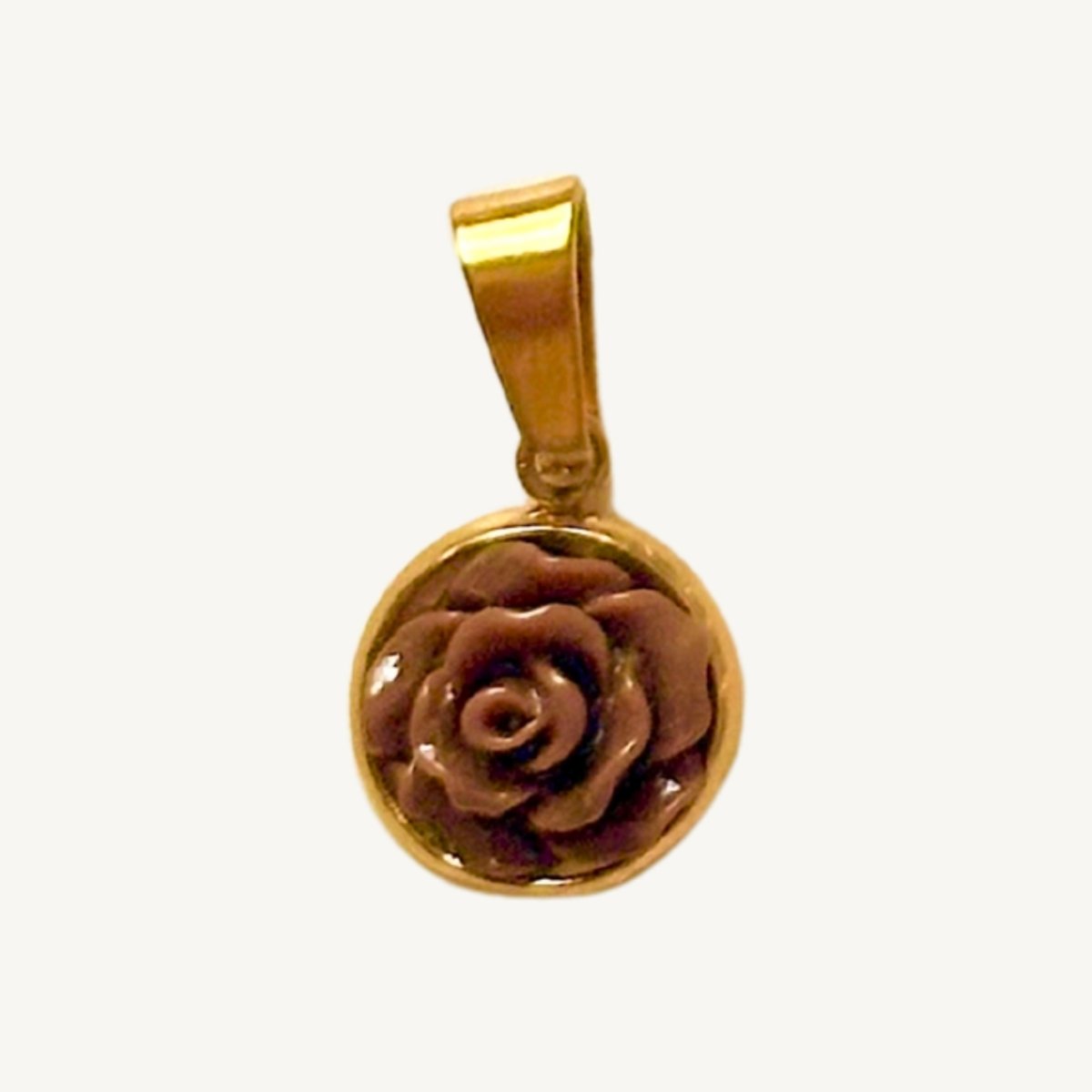 Vintage Braune Rose - Meadory