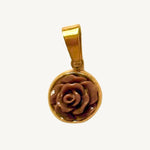 Vintage Braune Rose - Meadory