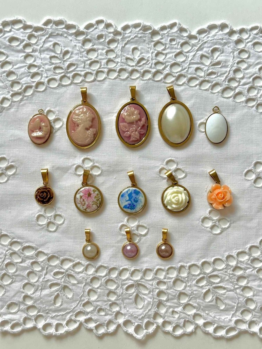 Vintage Braune Rose - Meadory