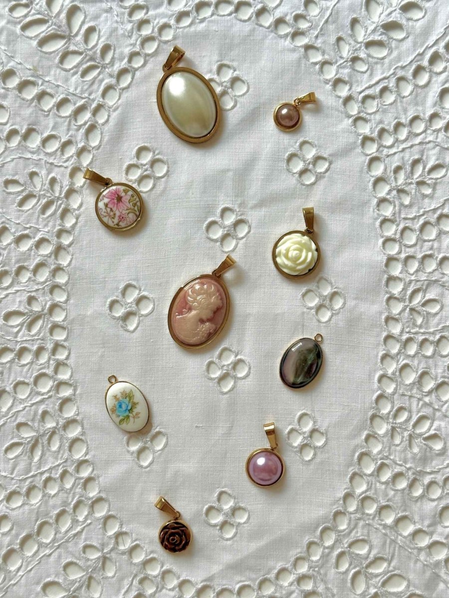 Vintage Frauen Charm - Meadory