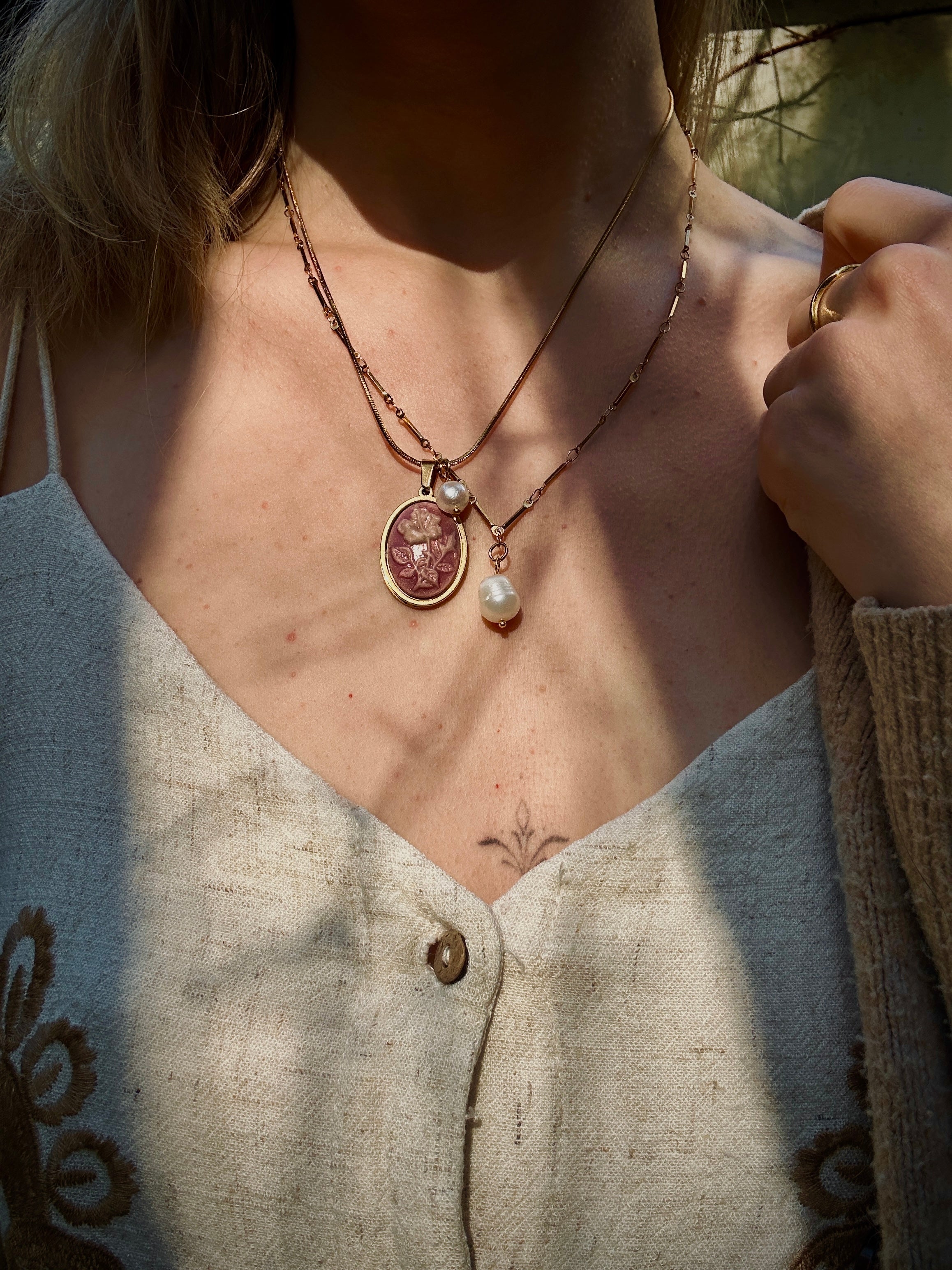 Vintage Set Halskette - Meadory