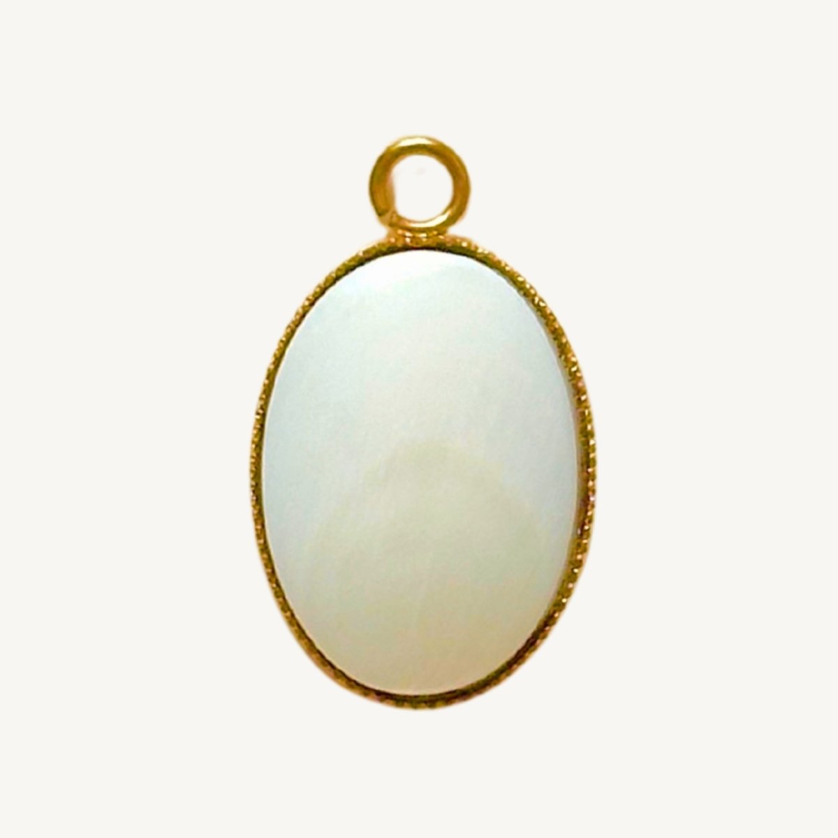 Vintage Perlmutt Charm - Meadory