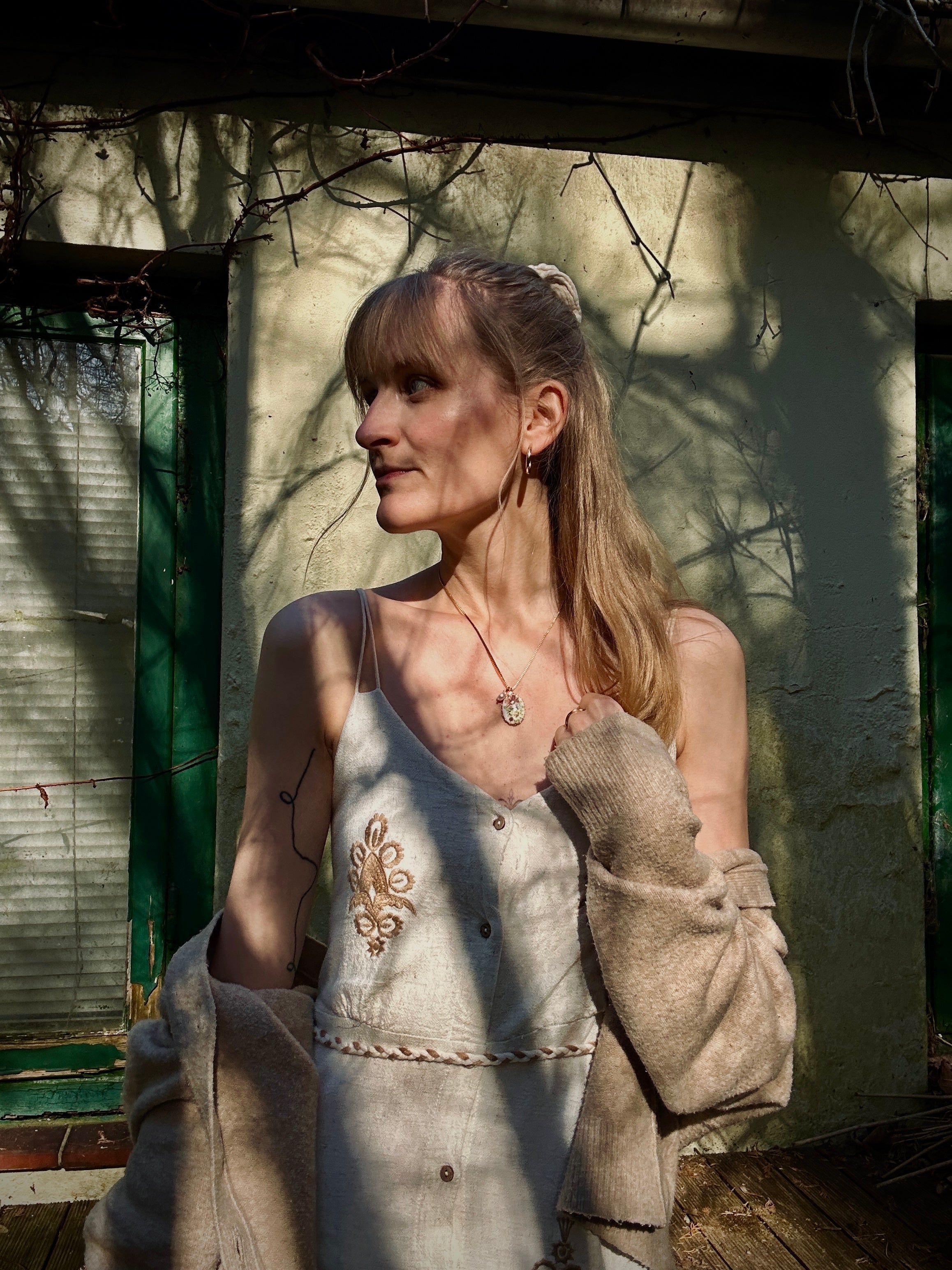 Vintage Poesie Halskette - Meadory