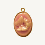 Vintage Schmetterling Charm (Oval) - Meadory