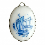 Vintage Segelboot Silber - Meadory