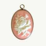 Vintage Weiße Blume Charm - Meadory